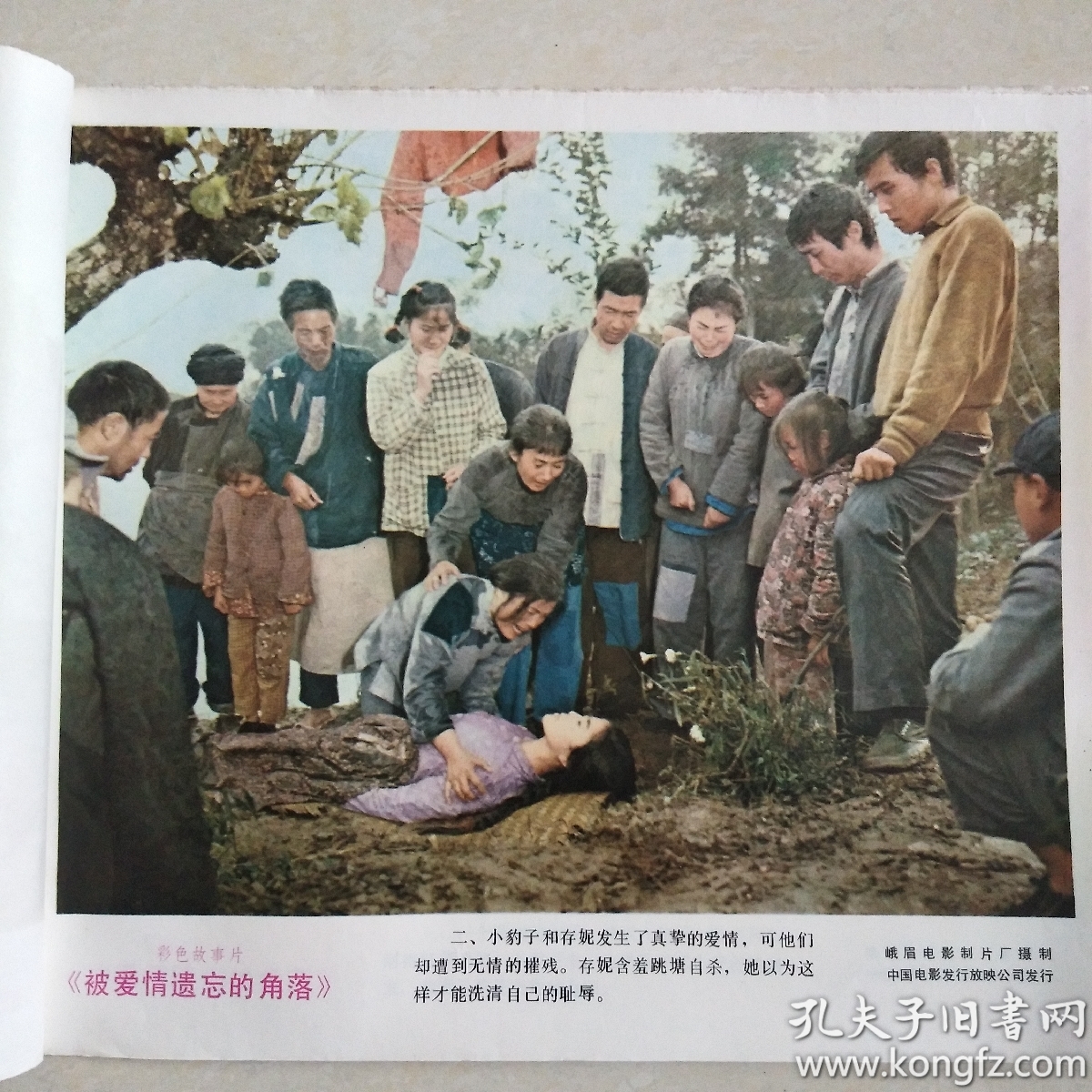 彩色故事片《被爱情遗忘的角落》 电影海报