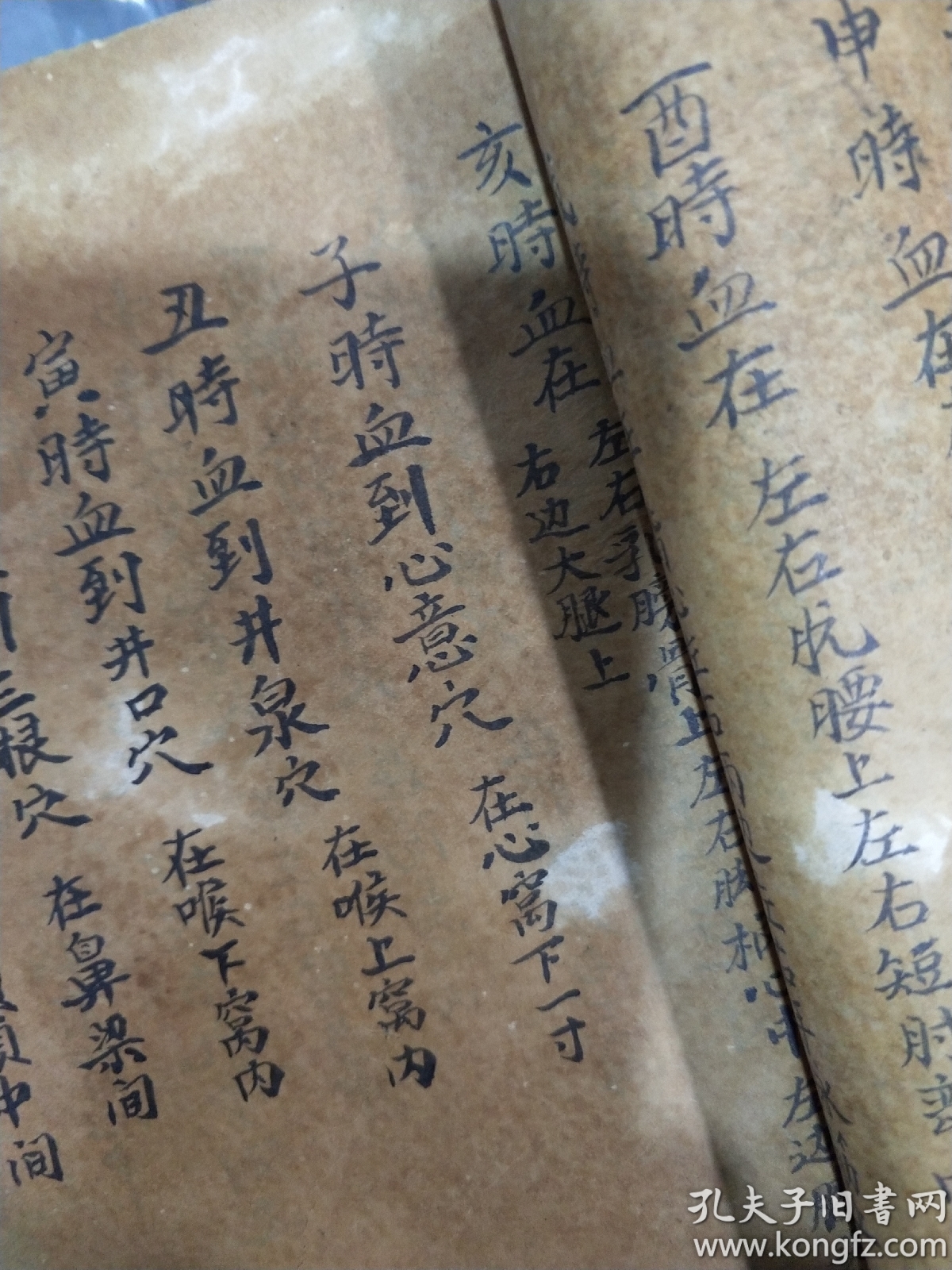 珍稀道家秘传孤本子午图形子午血流图子午药方秘诀全部