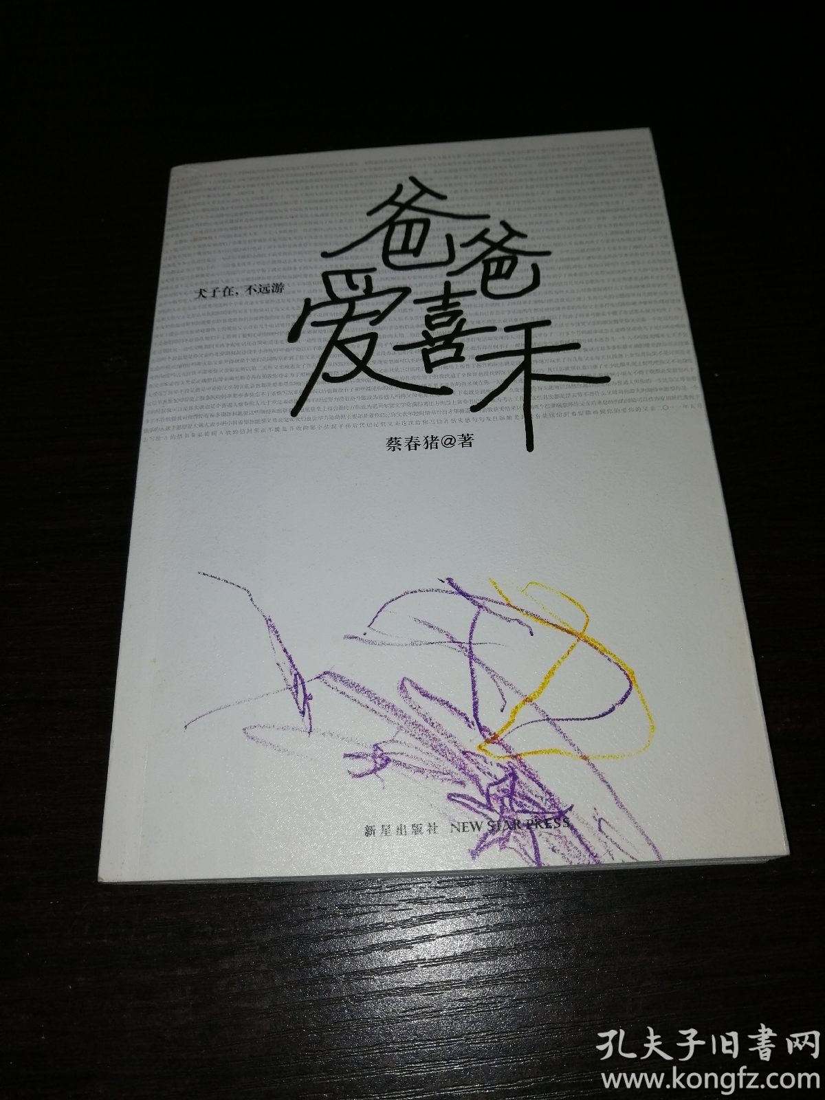 爸爸爱喜禾:犬子在,不远游