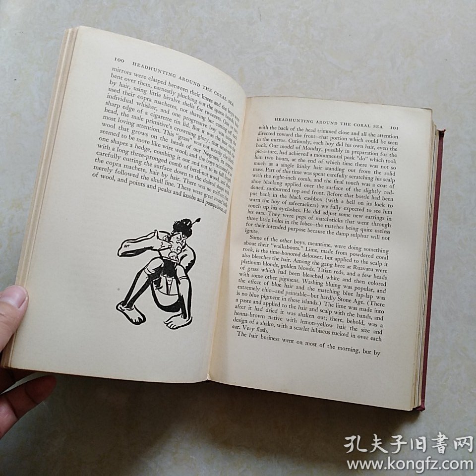 外539号英文原版书 headhunting in the solomon islands around the