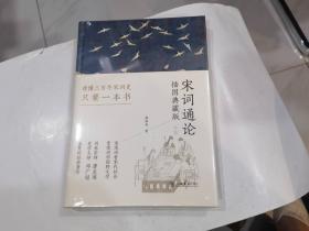 宋词通论：插图典藏版  16开精装原封 库店....