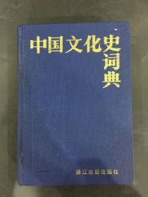 中國文化史詞典（精裝）