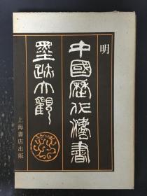 中国历代法书墨迹大观（十）明 精装带函