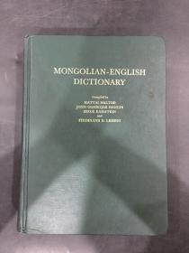MONGOLIAN-ENGLISH DICTIONARY（蒙英字典）精装