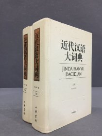 近代汉语大词典（上下全二册）