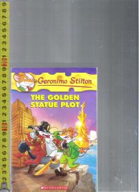 【优惠特价】原版英语书 |GeronimobStilton| The Golden Statue Plot【店里有许多英文原版小说欢迎选购】