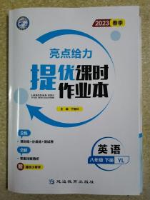 2023春季 亮点给力提优课时作业本英语八年级下册 YL
