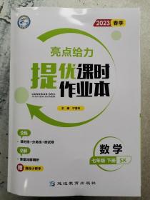 2023春季 亮点给力提优课时作业本数学七年级下册 SK