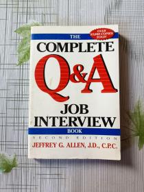 THE COMPLETE Q&A JOB INTERVIEW BOOK
