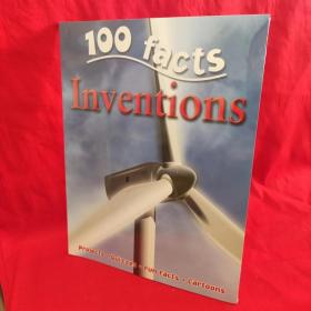 100 FACTS INVENTIONS 英文原版16开绘本