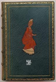 《埃维莉娜》1904年私人订制皮装本桑格斯基与萨克利夫装帧休·汤姆森插图本英国女作家范妮·伯尼小说