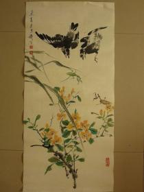 王雪涛客厅装饰中堂画传统水墨宣纸纯手绘国画花鸟画
