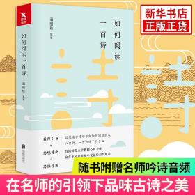 如何阅读一首诗 潘丽珠等著 名师引导 意境转化 思维导图 阅读方法 中国现当代文学古典诗歌鉴赏 磨铁