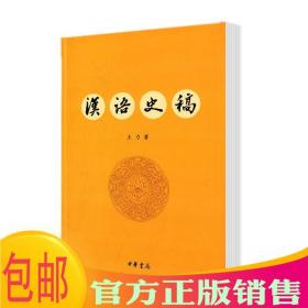 汉语史稿 /王力 著 中华书局出版 现代汉语的语音系统 研究汉语历史著作