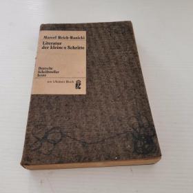 MARCEL   REICH- RANICKI   LITERATUR   DER   KIEINEN   SCHRITTE【1967】