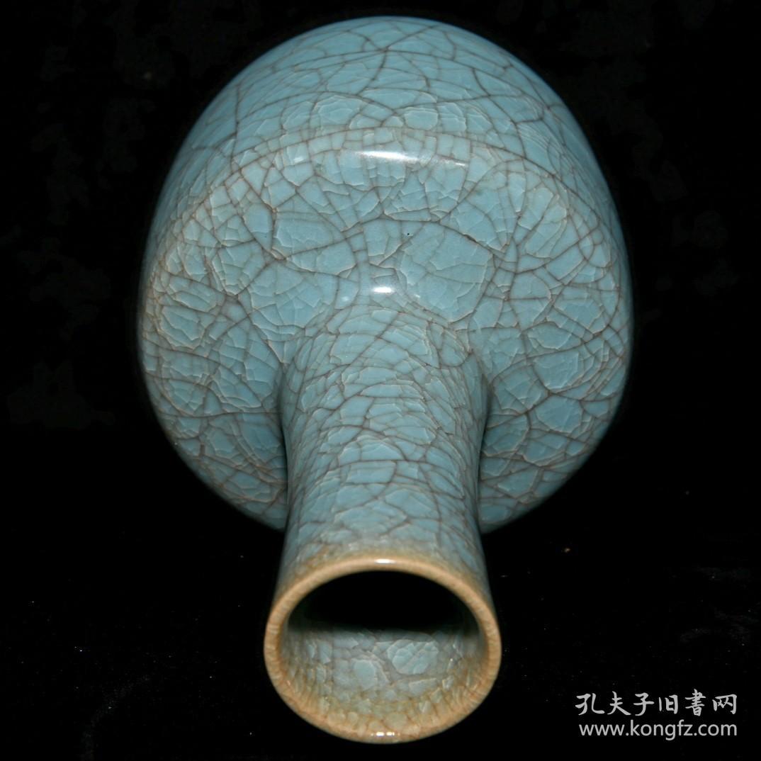 宋代官窑系【冰裂纹釉,古宫珍藏版,纸缒瓶