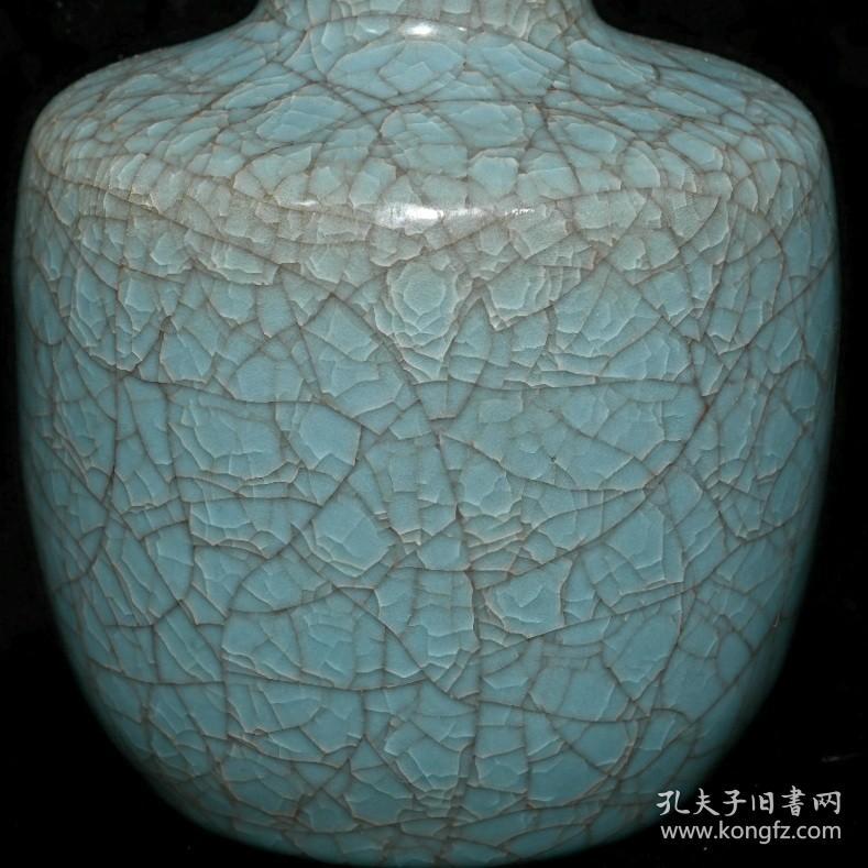 宋代官窑系【冰裂纹釉,古宫珍藏版,纸缒瓶
