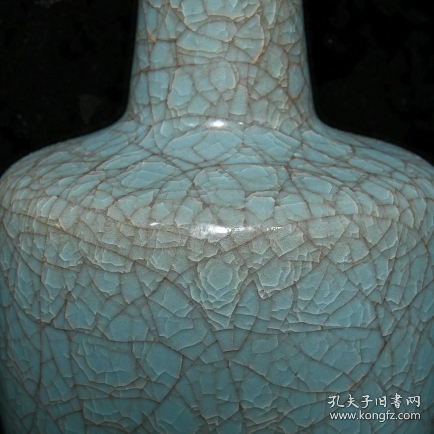 宋代官窑系【冰裂纹釉,古宫珍藏版,纸缒瓶