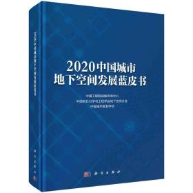 2020中国城市地下空间发展蓝皮书