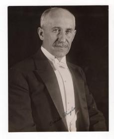 改变人类历史进程的伟大科学家 飞机发明者 莱特兄弟 之 奥维尔·莱特（Orville Wright）亲笔签名照