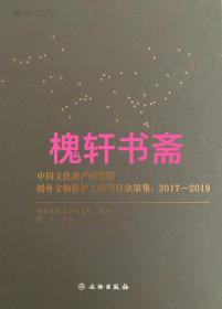 中国文化遗产研究院援外文物保护工程项目成果集;2017-2019