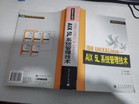 IBM UNIX&Linux：AIX 5L系统管理技术——计算机专业人员书库【实物拍图 扉页有字有破损】