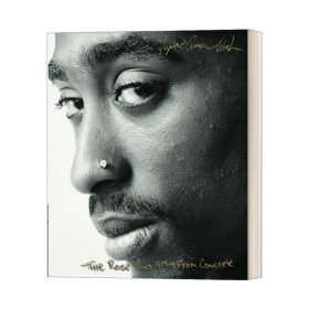 英文原版 The Rose That Grew from Concrete 盛開在鋼筋水泥中的玫瑰 Tupac Shakur 自傳回憶錄 說唱 歌詞集 進口英語書籍