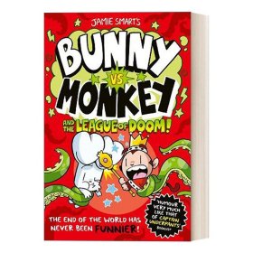 英文原版 Bunny vs Monkey and the League of Doom 兔子大战猴子之末日联盟 Jamie Smart儿童章节书 英文版 进口英语原版书籍