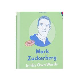 現貨 Mark Zuckerberg: In His Own Words 英文原版 馬克·扎克伯格——用他自己的話來說 商業理論