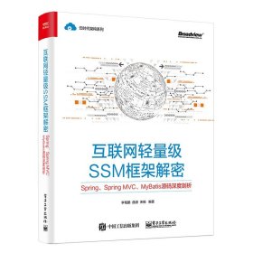 互联网轻量级SSM框架解密 Spring Spring MVC MyBatis源码深度剖析 SSM开源Java web框架构开发设计教程书籍Spring3.0源码容器设计