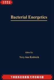 Bacterial Energetics  Volume Xii