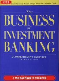 The Business Of Investment Banking