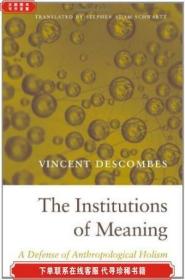 The Institutions Of Meaning