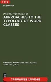Approaches To The Typology Of Word Classes