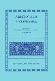 预订 Aristotle Metaphysica，亚里士多德作品