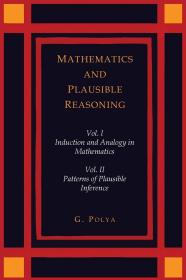 预订 Mathematics and Plausible Reasoning，Two Volumes in One 数学与猜想，数学家乔治·波利亚作品，英文原版