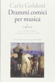 预订 Drammi comici per musica 音乐喜剧，第1卷，意大利剧作家、卡洛·戈尔多尼作品，意大利语原版
