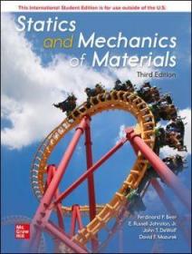 预订 Statics and Mechanics of Materials 材料静力学与力学，第3版，英文原版