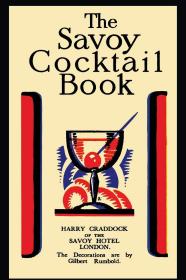 现货 The Savoy Cocktail Book 鸡尾酒，英文原版