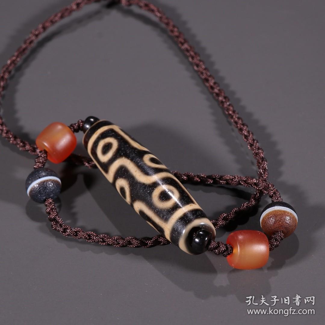 至尊九眼老天珠项链