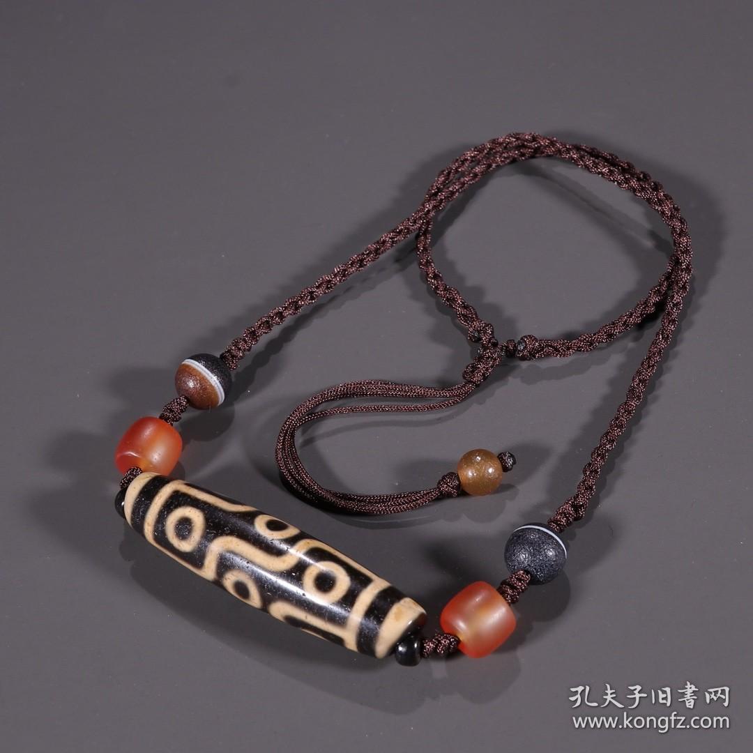 至尊九眼老天珠项链