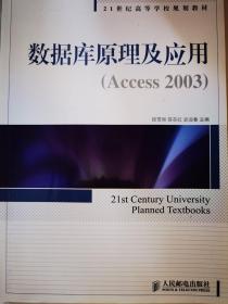 数据库原理及应用（Access 2003）