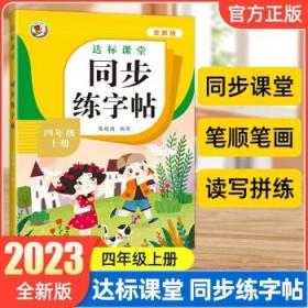 B2 同步练字帖四年级上册