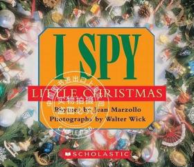 [全新正版]现货 I Spy Little Christmas