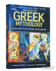 美国国家地理希腊神话故事 英文原版 Treasury of Greek Mythology 精装现货