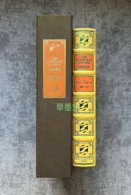 收藏级特装本，沃尔顿随笔集《钓客清话》，草鹭黄色山羊皮全皮面装订，限量6部之003号，彩色插图，原函美品