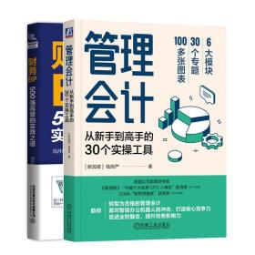 管理会计 从新手到高手的30个实工具+财务bp 500强高管的实践之道书籍