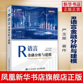 R语言金融分析与建模 r语言数据分析统计书籍 计算机网络程序设计类书籍 人民邮电出版社