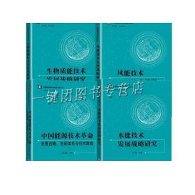 4册 水能技术发展战略研究+生物质能技术发展战略研究+风能技术发展战略研究+中国能源技术革命发展战略创新体系与技术路线书籍