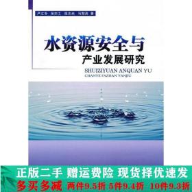 正版二手水资源安全与产业发展研究严立冬湖北人民出